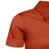 J. LOVNY Girl's Basic Casual Long Sleeve Roll Up Button Down Blouse Shirts view 4