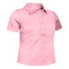 J. LOVNY Girl's Basic Casual Long Sleeve Roll Up Button Down Blouse Shirts Pink view 2