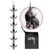 UTTY Hanging Multipurpose Portable Hockey Gear Drying Rack - Durable Gear Keeper & Sports Equipment Organizer - 6 Durable Adjustable Hooks, Support Light to Heavy Weight for Home, Travel & Outdoor Use view 1