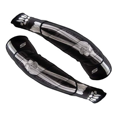 Social Paintball SMPL Arm & Elbow Pads Protection, Skeleton Bones (X-Small/Small)