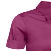 J. LOVNY Girl's Basic Casual Long Sleeve Roll Up Button Down Blouse Shirts view 4