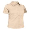 J. LOVNY Girl's Basic Casual Long Sleeve Roll Up Button Down Blouse Shirts view 2