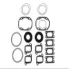 Asaki Complete Gasket Kit Compatible with Ski-Doo Snowmobile Skandic 500 Summit 500F 09-711196 711196 view 2