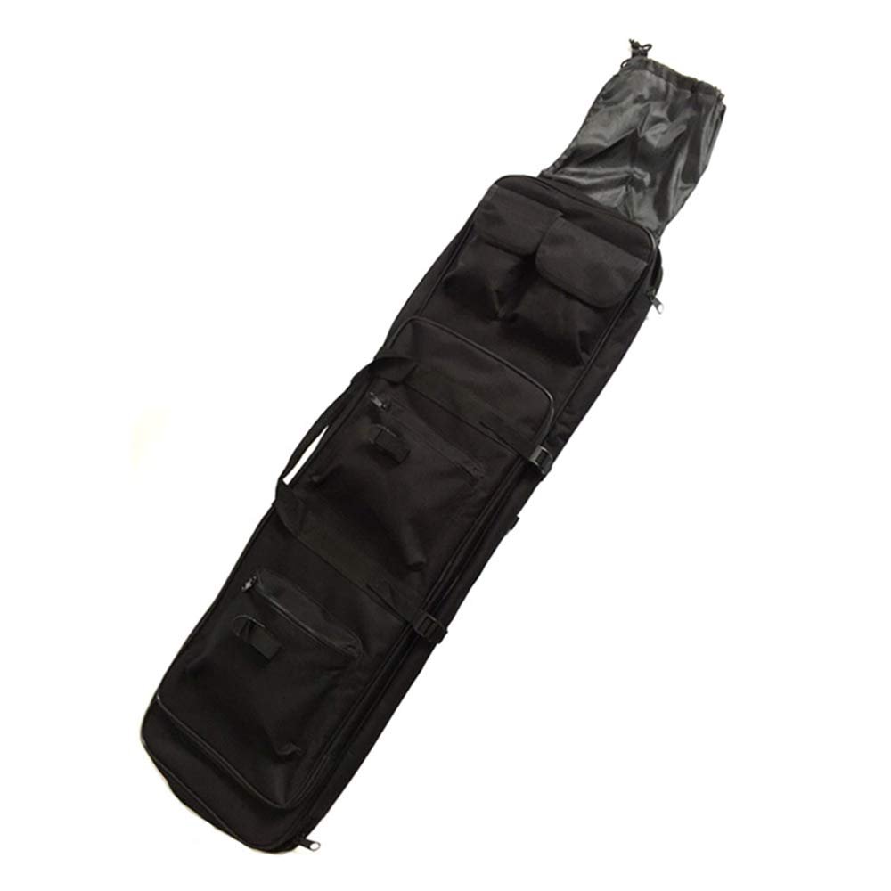 HWZ Tactical Molle 93cm Tactical Hunting Shotgun Bag Dual Padded Carry Gun Case Black