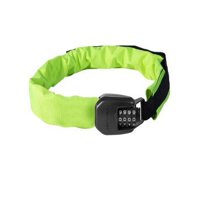 Hiplok Spin Combination Locking Wearable Chain Lock SP1NY,Neon Yellow