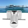 Boat Bollard, Stainless Steel Boat Post Cross Deck Single Cross Bollard Mooring Cleat Bitt for Marine Yacht 120mm*90mm view 2