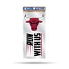 Rico Industries NBA Chicago Bulls Double Up Die Cut 2-Piece Sticker Sheet view 1