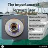 43-821924A1 Forward Gear 26T Replacement for Mercury 6-15 HP Outboard Engines High Torque Application view 4