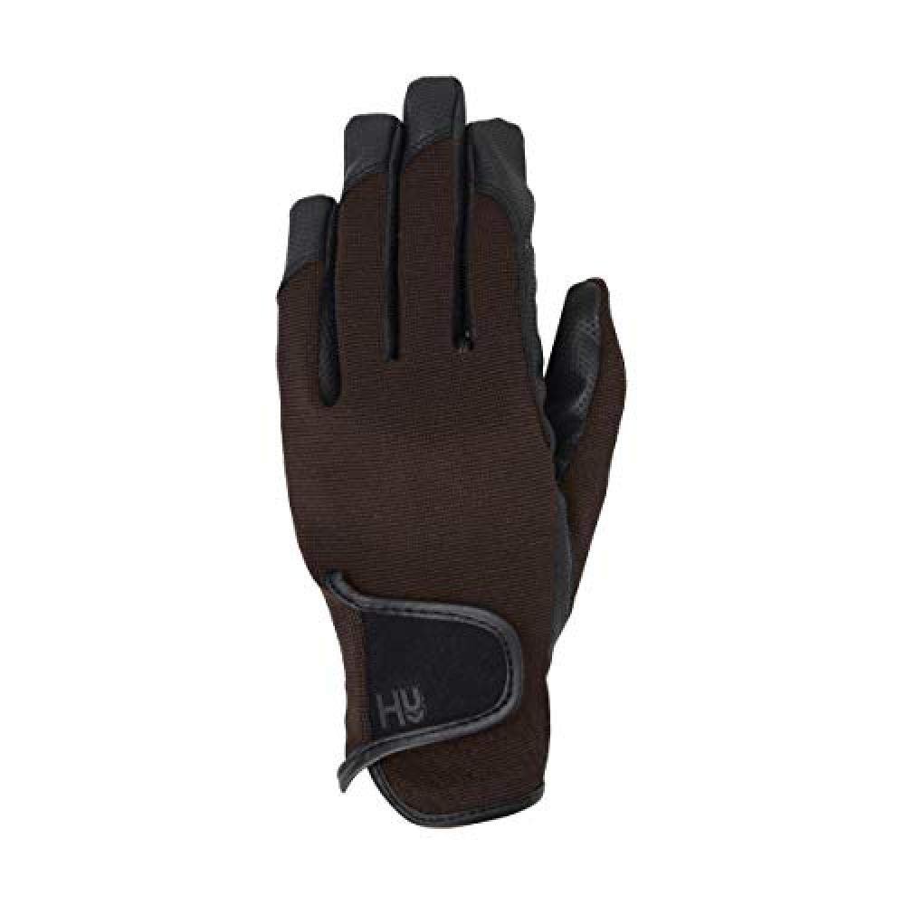 Hy5 Adults Burnham Pro Riding Gloves (XL) (Brown)