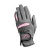 Hy5 Adults Lightweight Riding Gloves (XL) (Navy/Burgundy) view 3