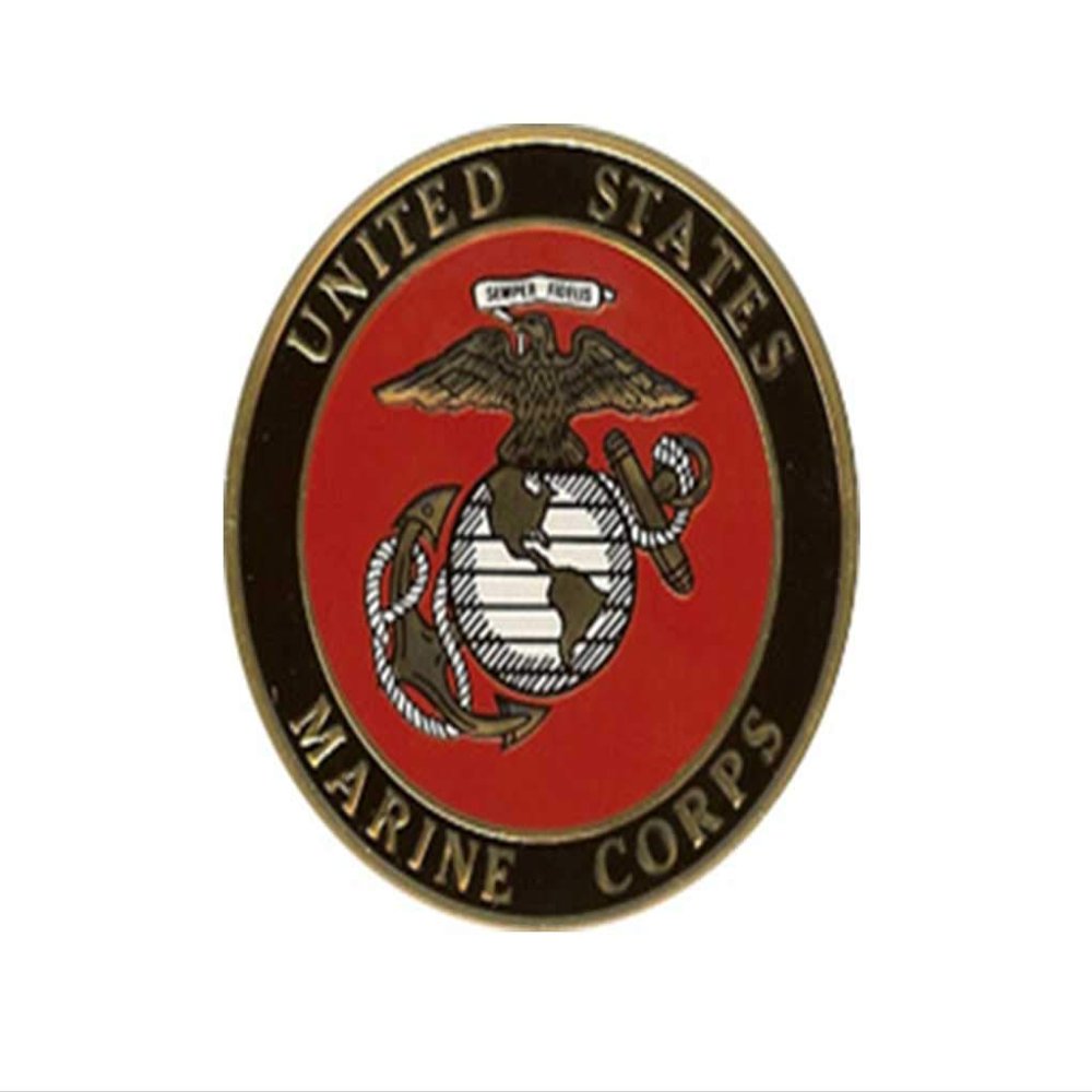 flag connections Marine Corps Color Medallion