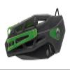 Schrade UG Green/Black 7.5in High Carbon S.S. Ultra-Glide Folding Knife with 3.25in Clip Point Blade and Rubberized Aluminum Handle for Outdoor Survival, Camping and EDC, 1100049 view 4