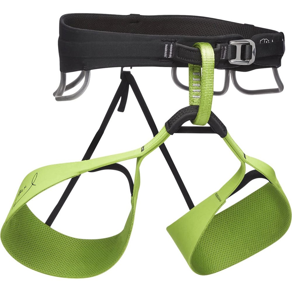 Black Diamond Equipment - Men's Solution Harness - Honnold Edition - Verde - X-Small