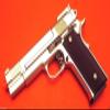 AirSoft 350 FPS G20S Metal Pistol -M945 Tactical Spring Handgun -Silver view 1