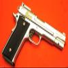 AirSoft 350 FPS G20S Metal Pistol -M945 Tactical Spring Handgun -Silver view 2
