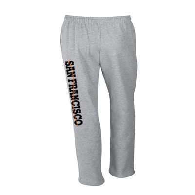 San Francisco Sweatpants Gray Sizes Small - XL (X-Large)