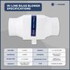 Five Oceans in-Line Bilge Blower, Boat Engine Blower, for 3-Inch Interior Diameter Vent Hose, 12-Volt, 130 CFM FO-4333 view 3