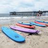 KONA SURF CO. Malibu Beginners Surfboard for Adults and Kids - Soft Board Foam Top Surfboard Foamie for Beach of Softboards - Includes Removable Fins and Leash (Pink, 7ft 6in) view 2