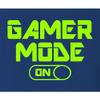 Go All Out Large Royal Adult Gaming Mode On Funny Gamer Long Sleeve T-Shirt view 3