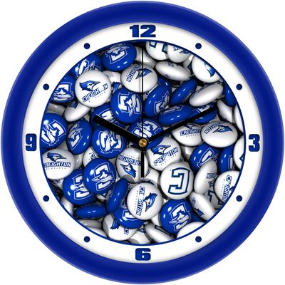 SunTime Creighton University Bluejays - Candy Wall Clock