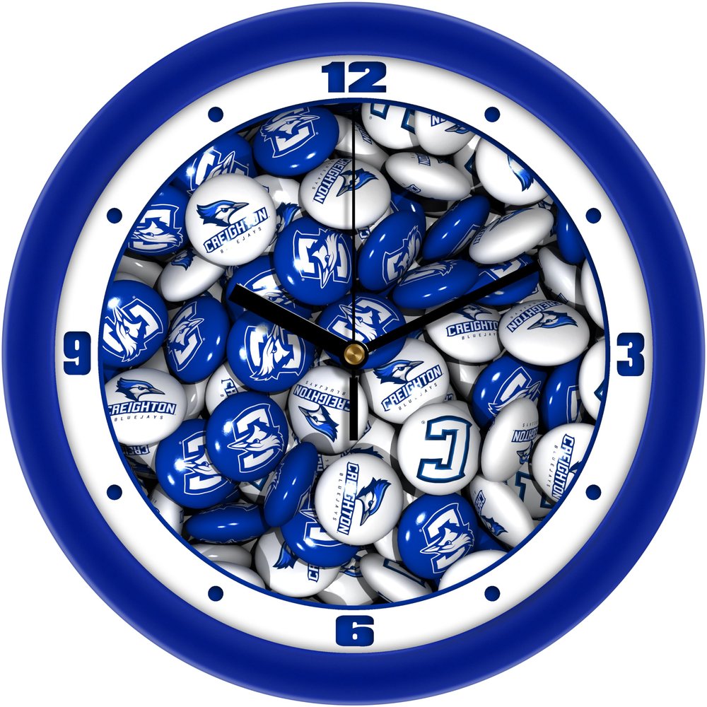 SunTime Creighton University Bluejays - Candy Wall Clock