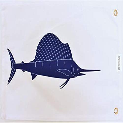 EAT MY TACKLE Sailfish Release Boat Flag 5 Pack
