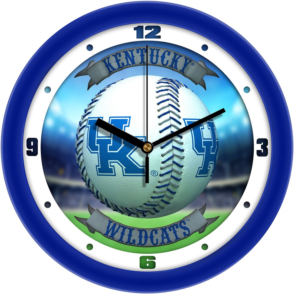 SunTime Kentucky Wildcats - Home Run Wall Clock