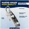 Five Oceans 316 Stainless Steel Anchor Roller, Hinged Self-Launching Double Bow Roller with Delrin Rollers, 16-1/4-inch - FO4184 view 3