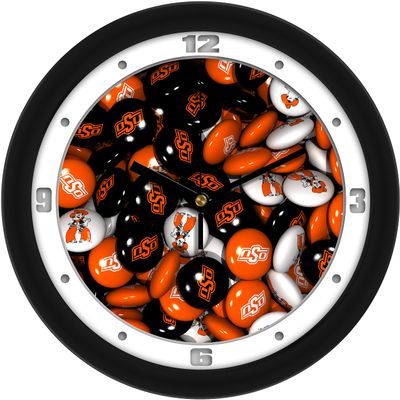 SunTime Oklahoma State Cowboys - Candy Wall Clock