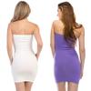 Kurve Strapless Mini Dress - Sexy Dresses Tube Top Slip, UV Protective Fabric, UPF 50+ (Made in USA), White/Lavender Set, X-Large/XX-Large view 2
