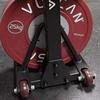 Vulcan Horizontal Bumper Plate Rack with Wheels  Heavy Duty Olympic Weight Plate Storage Stand for Bumper Plates, Competition Plates & Change Plates  Home Gym, Commercial Use view 3