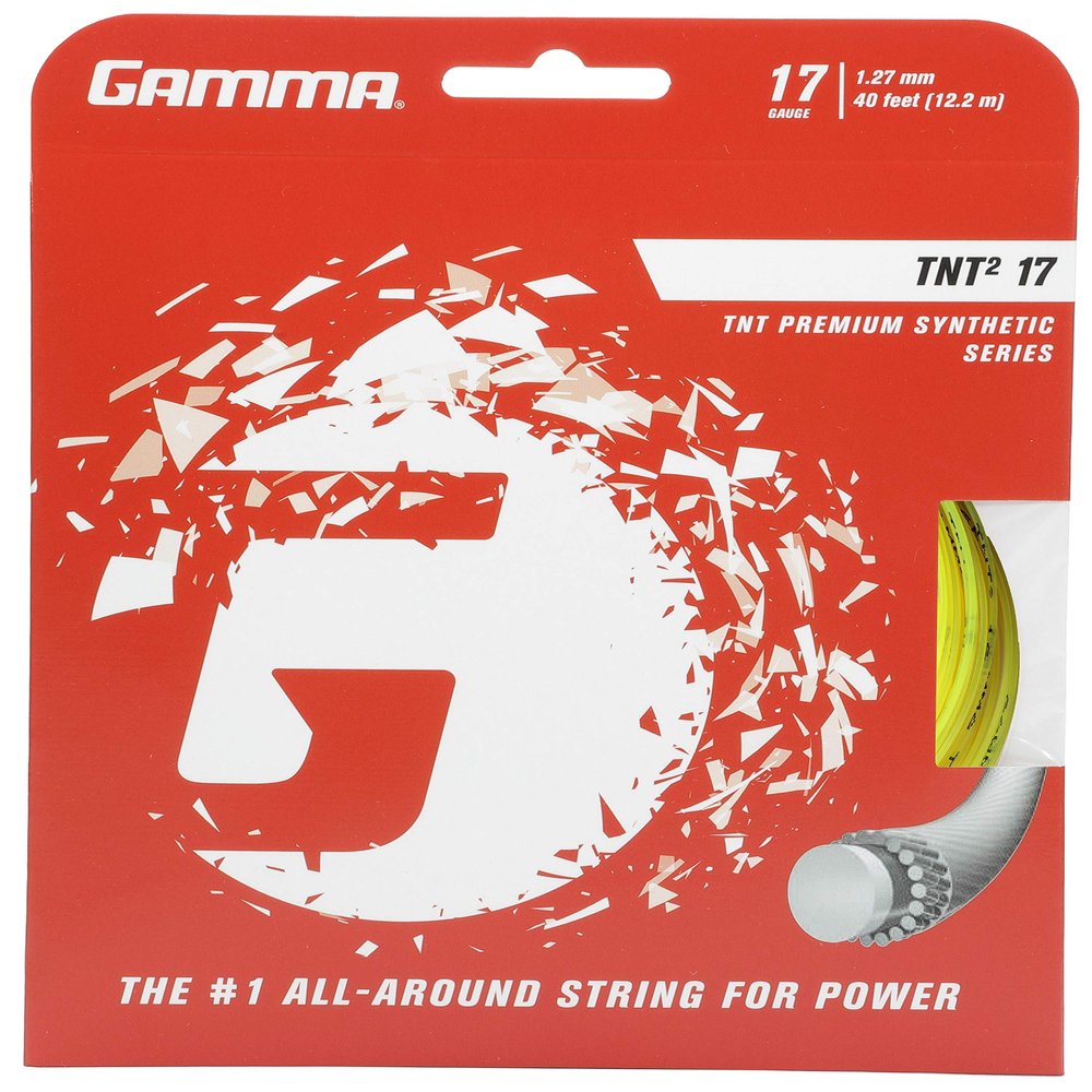 Gamma Sports TNT2 17g String - Yellow