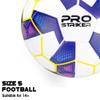Pro Striker Size 5 Football, Lightweight Mini Soccer Ball for Kids, Indoor and Outdoor Training Equipment view 4