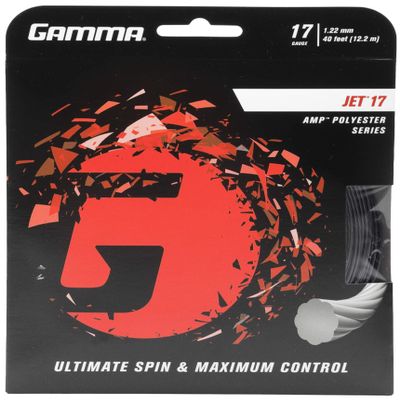 Gamma Sports AMP JET 17g String - Black