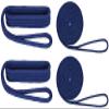 Extreme Max 3006.2699 BoatTector Premium Double Braid Nylon Dockside Rope Value Pack - 1/2", Blue view 1