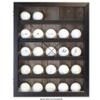 Lawrence Frames 531011 11x14 Golf Display Case-Holds 25 Logo Balls Shadow Box Frame, Black view 1