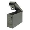 Allen Company Classic Steel Ammo Box - Large, Lockable, and Waterproof Ammo Storage for .30/.50 Caliber - Shooting Accessories - Army Green Metal Container view 3