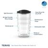 Tervis Made in USA Double Walled University of Florida Gators Insulated Tumbler Cup Keeps Drinks Cold & Hot, 10oz Wavy, Gator view 3