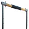 FlexPro Gymnastics Expandable Horizontal Bar Kip Bar 3 to 5 FT Pink with Free Handle Cushion Junior Training Athletic Kids and Adults view 2