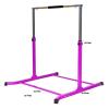 FlexPro Gymnastics Expandable Horizontal Bar Kip Bar 3 to 5 FT Pink with Free Handle Cushion Junior Training Athletic Kids and Adults view 3