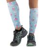 Zensah Running Leg Compression Sleeves - Shin Splint, Calf Compression Sleeve Men and Women (Flying Pigs, Small/Medium) view 1