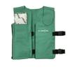 Glacier Tek Original Cool Vest with FR3 Flame-Retardant Banox Fabric and Nontoxic Cooling Packs Green view 3