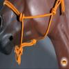 HILASON Horse Western Tack Poly Rope Halter Orange | Halters for Horses Polypropylene view 2