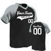 Custom Baseball Jersey V-Neck Major Team| Black and Silver | Adult Small view 1