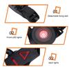 Dilwe Running Warning Light, Waterproof LED Night Running Chest Warning Lights with Adjustable Band Fishingline Emergency Protection view 2