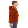 Bella + Canvas Unisex Sponge Fleece Pullover DTM Hoodie L BRICK view 3