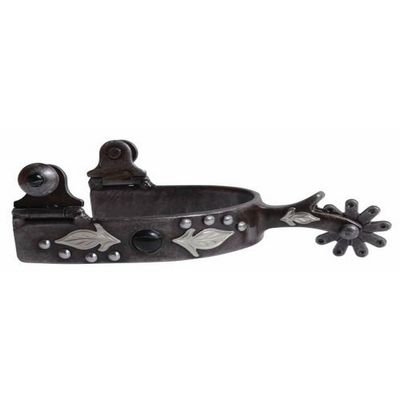Professionals Choice Black Feather Spur Black Adult