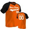 Custom Baseball Jersey V-Neck Major Team| Orange and Black | Adult Small view 1
