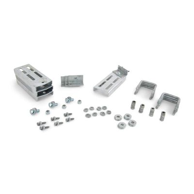 Sturdy Built (4) 10" Galvanized Double U Bolt Swivel Top Bunk Bracket Kit for 3x3 Boat Trailer Crossmember