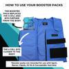 Glacier Tek Booster Cooling Pack Set for Sports, Classic, Concealable and Original Cool Vests view 3